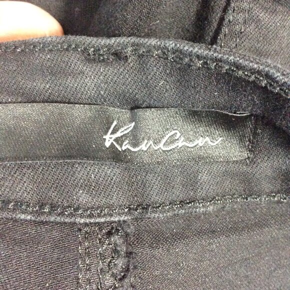 Kancan Women's Black Distressed Jeans NWOT Size 5/26 - Picture 4 of 5